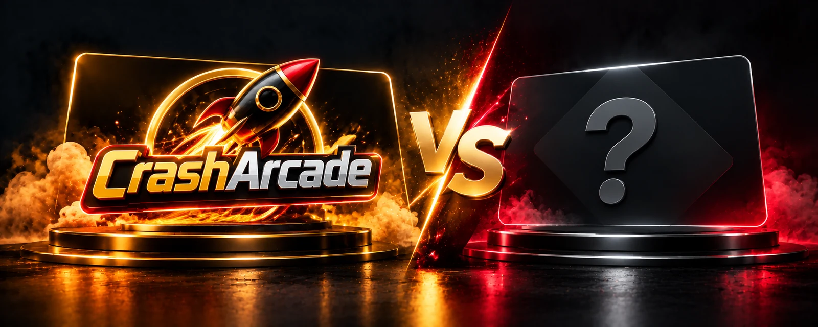 Crash Arcade versus FairPlay comparison banner