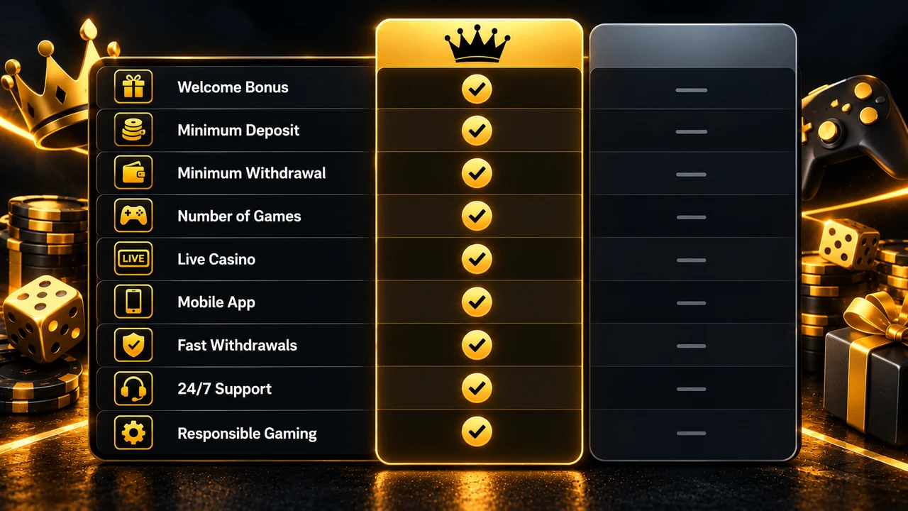 Feature comparison matrix between gaming platforms